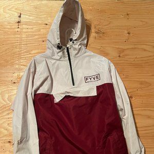 FYVE Jacket - White and Maroon